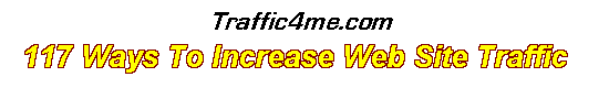 Increase Web Site Traffic